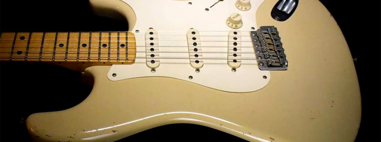 C.SHOP 1959 RELIC STRATOCASTER MAPLE CAP TODD KRAUSE MASTERBUILT